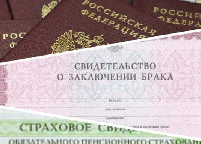 документы после замужества